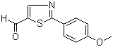 2-(4-Methoxyphenyl)thiazole-5-carbaldehyde Structure,914348-82-6Structure