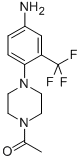 1-[4-(4-Amino-2-trifluoromethylphenyl)piperazin-1-yl]ethanone Structure,914348-88-2Structure