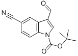 1-Boc-5-cyano-3-formylindole Structure,914348-93-9Structure