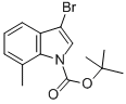 1-Boc-3-bromo-7-methylindole Structure,914349-39-6Structure