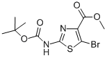 Methyl n-boc-2-amnio-5-bromothiazole-4-carboxylate Structure,914349-71-6Structure