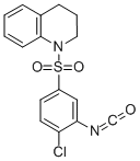 1-(4-Chloro-3-isocyanatobenzenesulfonyl)-1,2,3,4-tetrahydroquinoline Structure,914349-81-8Structure