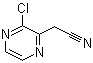 3-Chloro-2-pyrazineacetonitrile Structure,914360-88-6Structure