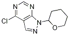 4-Chloro-1-(tetrahydro-2h-pyran-2-yl)-1h-pyrazolo[3,4-d]pyrimidine Structure,91446-15-0Structure