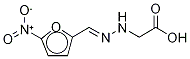 2-[-2[(5-Nitro-2-furanyl)methylene]hydrazinyl]acetic acid Structure,91447-38-0Structure