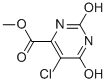 Methyl 5-chloro-2,6-dihydroxy-4-pyrimidinecarboxylate Structure,91447-90-4Structure