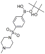 1-Methyl-4-[4-(4,4,5,5-tetramethyl-1,3,2-dioxaborolan-2-yl)phenylsulfonyl]piperazine Structure,914610-39-2Structure