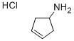 1-Amino-3-cyclopentene hydrochloride Structure,91469-55-5Structure