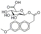 Demethyl naproxen acyl-beta-d-glucuronide Structure,91488-21-0Structure