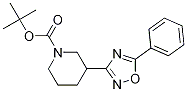 Tert-butyl3-(5-phenyl-1,2,4-oxadiazol-3-yl)piperidine-1-carboxylate Structure,915226-60-7Structure