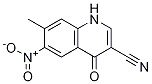 1,4-Dihydro-7-methyl-6-nitro-4-oxo-3-quinolinecarbonitrile Structure,915369-61-8Structure