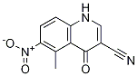 1,4-Dihydro-5-methyl-6-nitro-4-oxo-3-quinolinecarbonitrile Structure,915369-62-9Structure