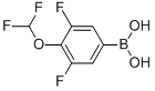 3,5-Difluoro-4-difluoromethoxy-benzeneboronic acid Structure,915401-97-7Structure