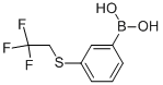 3-(2,2,2-Trifluoroethyl thio)-phenylboronic acid Structure,915402-00-5Structure