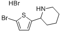 2-(5-Bromo-thiophen-2-yl)-piperidine hydrobromide Structure,915402-14-1Structure