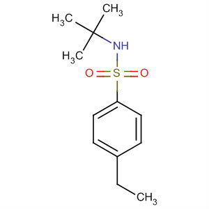 N-tert-butyl-4-ethylbenzenesulfonamide Structure,91554-52-8Structure