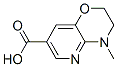 4-Methyl-3,4-dihydro-2H-pyrido[3,2-b][1,4]oxazine-7-carboxylic acid Structure,915707-58-3Structure