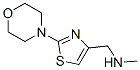 4-[(Methylamino)methyl]-2-morpholin-4-yl-1,3-thiazole Structure,915707-64-1Structure