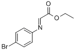 (E)-ethyl 2-(4-bromophenylimino)acetate Structure,915712-34-4Structure