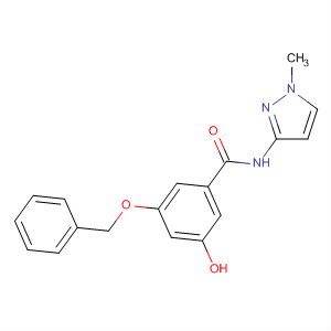 3-(Benzyloxy)-5-hydroxy-n-(1-methyl-1h-pyrazol-3-yl)benzamide Structure,915771-04-9Structure