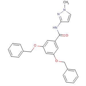 3,5-Bis(benzyloxy)-n-(1-methyl-1h-pyrazol-3-yl)benzamide Structure,915771-05-0Structure