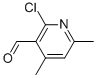 2-Chloro-4,6-dimethylpyridine-3-carboxaldehyde Structure,91591-77-4Structure