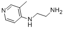 N1-(3-methyl-4-pyridinyl)-1,2-ethanediamine Structure,915922-09-7Structure