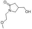 4-(Hydroxymethyl)-1-(2-methoxyethyl)pyrrolidin-2-one Structure,915922-31-5Structure