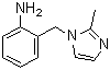 2-((2-Methyl-1h-imidazol-1-yl)methyl)aniline Structure,915922-95-1Structure