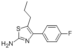 4-(4-Fluorophenyl)-5-propyl-1,3-thiazol-2-amine Structure,915923-78-3Structure