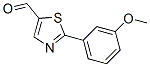 2-(3-Methoxyphenyl)-1,3-thiazole-5-carbaldehyde Structure,915923-79-4Structure