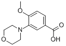 4-Methoxy-3-morpholin-4-yl-benzoic acid Structure,915923-91-0Structure