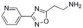 2-(3-(Pyridin-3-yl)-1,2,4-oxadiazol-5-yl)ethanamine Structure,915924-57-1Structure