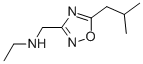 N-[(5-Isobutyl-1,2,4-oxadiazol-3-yl)methyl]-ethanamine Structure,915925-33-6Structure