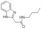 2-(1H-benzimidazol-2-yl)-n-butylacetamide Structure,91600-55-4Structure