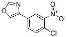 4-(4-Chloro-3-nitrophenyl)oxazole Structure,916051-60-0Structure