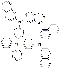 9,9-Bis[4-(n,n-bis-naphthalen-2-yl-amino)phenyl]-9h-fluorene Structure,916061-87-5Structure