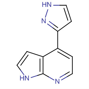 4-(2H-pyrazol-3-yl)-1h-pyrrolo[2,3-b]pyridine Structure,916173-06-3Structure