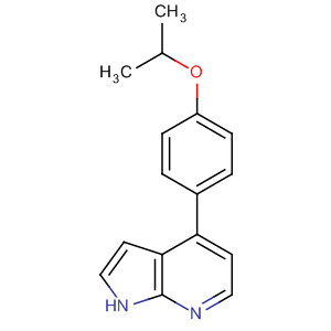 4-(4-Isopropoxy-phenyl)-1h-pyrrolo[2,3-b]pyridine Structure,916173-16-5Structure