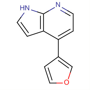 4-Furan-3-yl-1h-pyrrolo[2,3-b]pyridine Structure,916173-34-7Structure