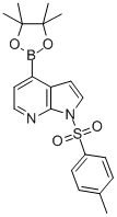 1-[(4-Methylphenyl)sulfonyl]-4-(4,4,5,5-tetramethyl-1,3,2-dioxaborolan-2-yl)-1h-pyrrolo[2,3-b]pyridine Structure,916176-50-6Structure