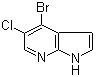 1H-Pyrrolo[2,3-b]pyridine, 4-bromo-5-chloro- Structure,916176-52-8Structure