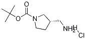 (S)-1-boc-3-aminomethylpyrrolidine-hcl Structure,916214-30-7Structure