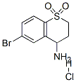 6-Bromo-3,4-Dihydro-2H-S,S-Di-Oxo-Thiochromen-4-Aminehydrochloride Structure,916420-34-3Structure