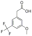 2-(3-Methoxy-5-(trifluoromethyl)phenyl)aceticacid Structure,916421-04-0Structure