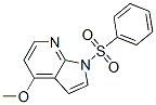 1H-Pyrrolo[2,3-b]pyridine, 4-methoxy-1-(phenylsulfonyl)- Structure,916574-87-3Structure