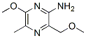 6-Methoxy-3-(methoxymethyl)-5-methylpyrazin-2-amine Structure,91678-86-3Structure