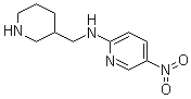 (5-Nitro-pyridin-2-yl)-piperidin-3-ylmethyl-amine Structure,916791-17-8Structure