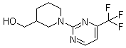 [1-(4-Trifluoromethyl-pyrimidin-2-yl)-piperidin-3-yl]-methanol Structure,916791-20-3Structure