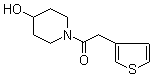 1-(4-Hydroxy-piperidin-1-yl)-2-thiophen-3-yl-ethanone Structure,916791-31-6Structure